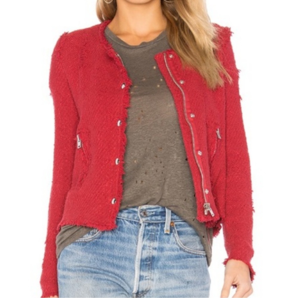 IRO Agnette Jacket in Rouge 36/XS